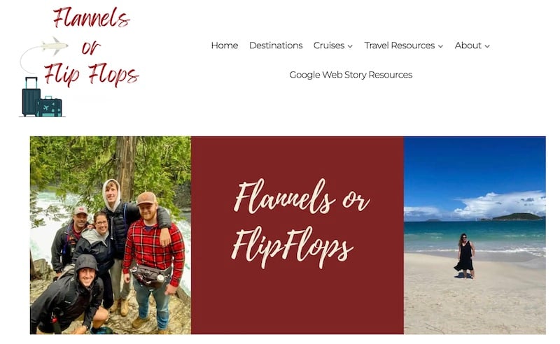Flannels or Flip Flops homepage