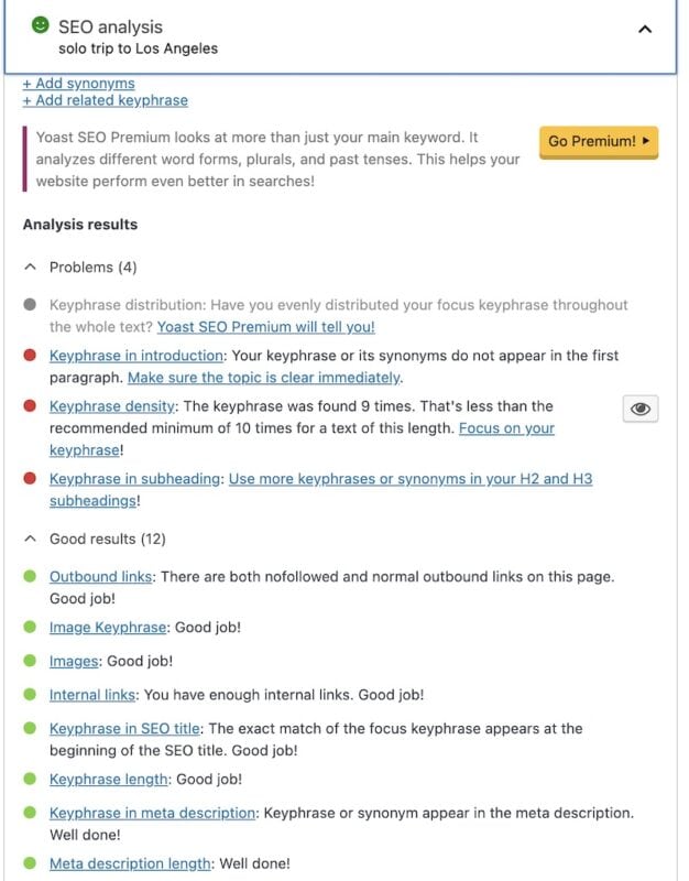 Yoast using AI to create content