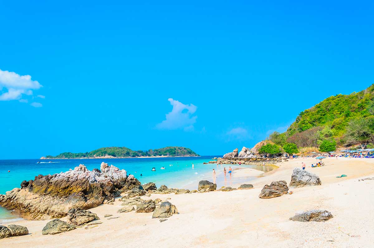 Pattaya Beach in Thailand.