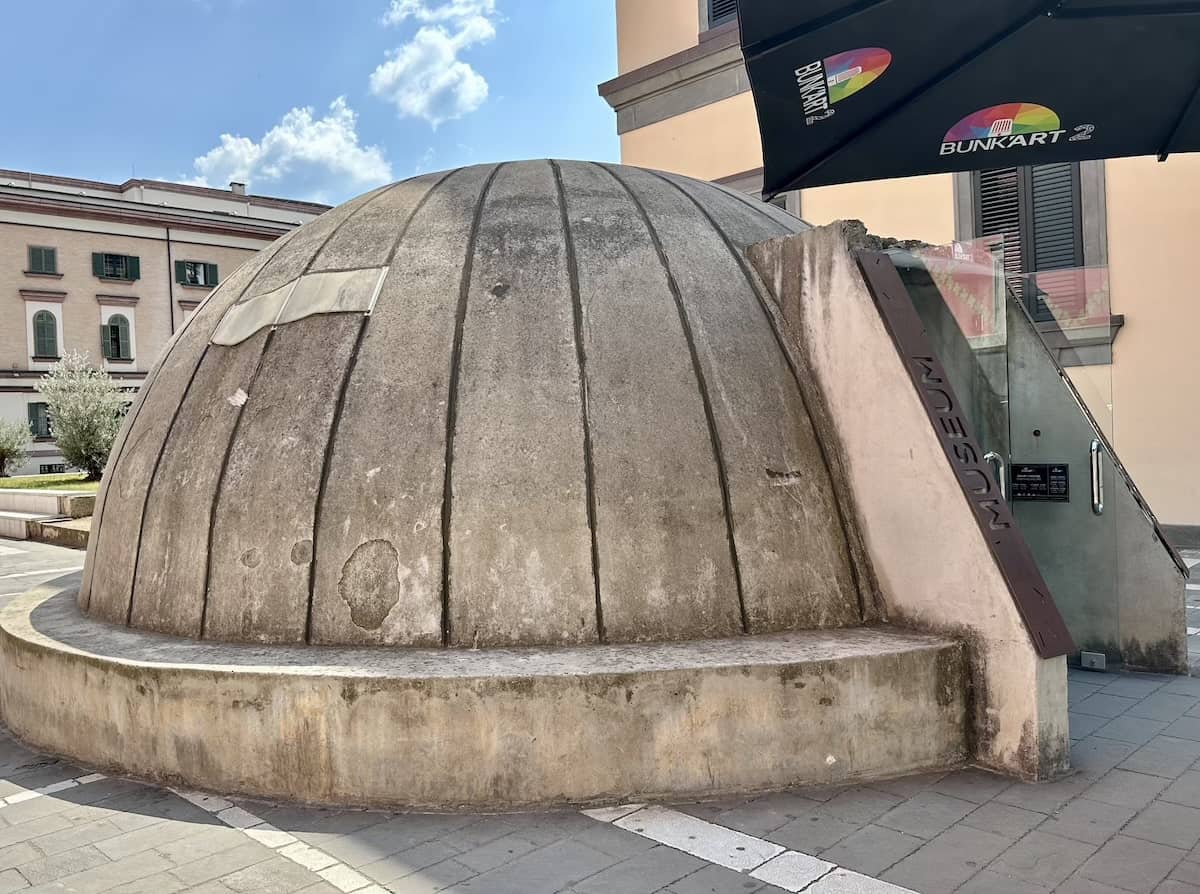exterior of Bunk’Art 2, one of Tirana's top attractions